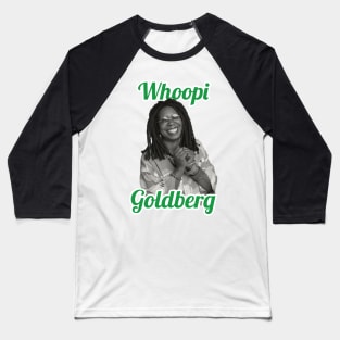 Whoopi Goldberg Baseball T-Shirt